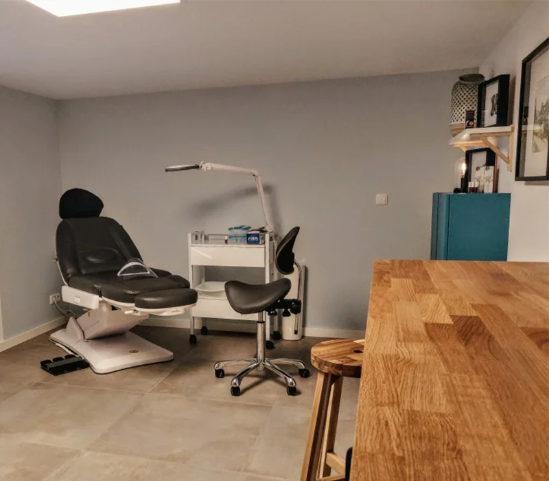 Pedicurepraktijk So-Feet in Thorn – behandelruimte